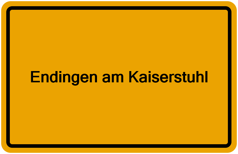Handelsregisterauszug Endingen am Kaiserstuhl